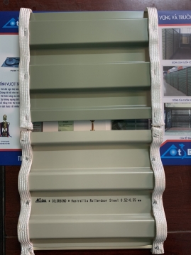 Mẫu cửa cuốn Tấm liền Otsdoor colobond